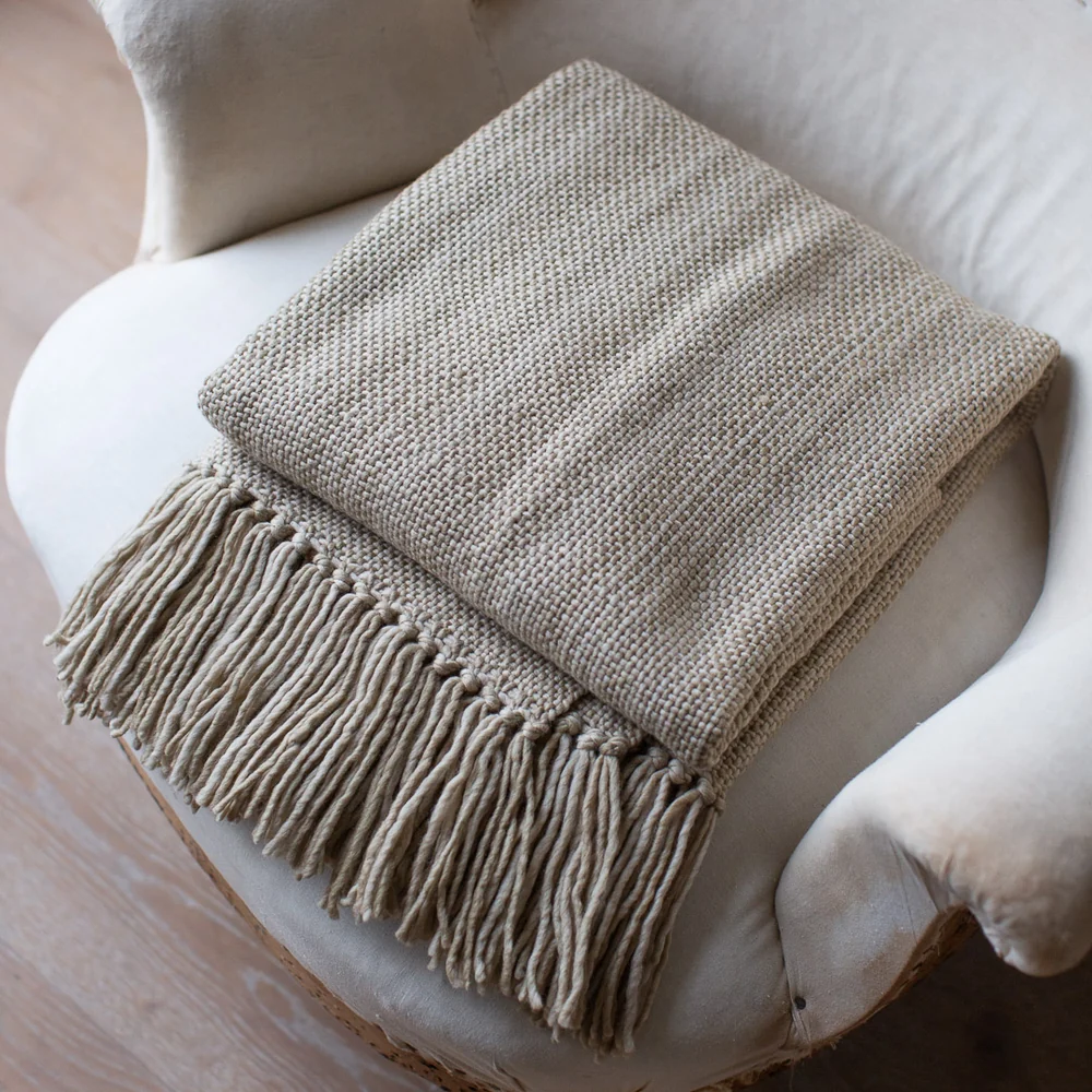 Natural woven textiles
